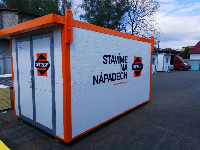 Barevné provedení stavební buňky