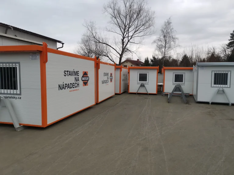 Barevné provedení stavební buňky