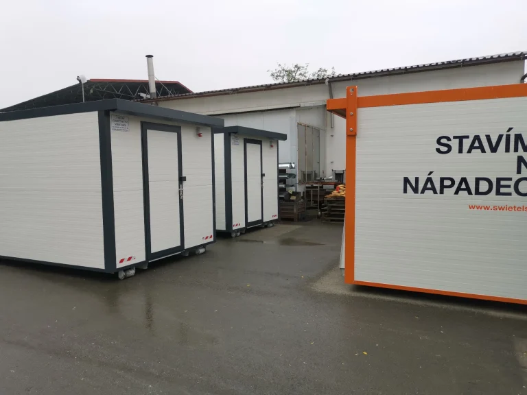 Barevné provedení stavební buňky